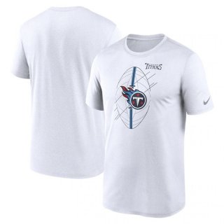 Tennessee Titans White Legend Icon Performance T-Shirt