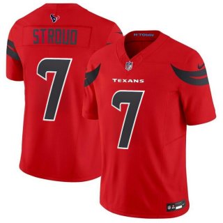 Houston Texans #7 C.J. Stroud Red 2024 Alternate F.U.S.E Vapor Football Stitched