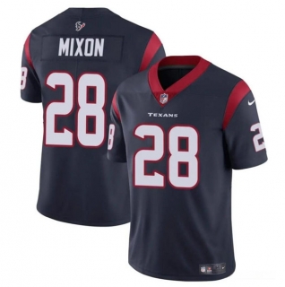 Houston Texans #28 Joe Mixon Navy Vapor Untouchable Football Stitched Jersey