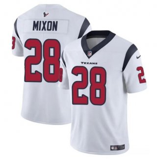 Houston Texans #28 Joe Mixon White Vapor Untouchable Football Stitched Jersey
