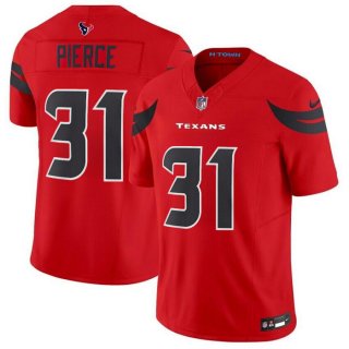 Houston Texans #31 Dameon Pierce Red 2024 Alternate F.U.S.E Vapor Football