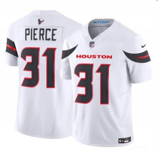 Houston Texans #31 Dameon Pierce White 2024 Vapor F.U.S.E. Limited Football