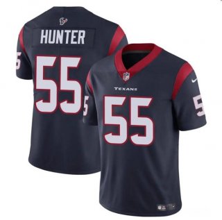 Houston Texans #55 Danielle Hunter Navy Vapor Untouchable Limited Football