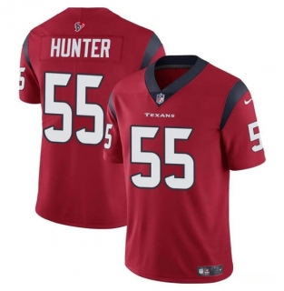 Houston Texans #55 Danielle Hunter Red Vapor Untouchable Limited Football