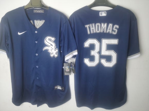 Chicago White Sox #35 navy jersey