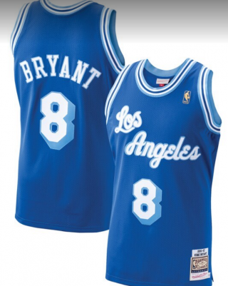 Los Angeles Lakers #8 bryant blue jersey