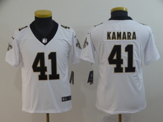 New Orleans Saints #41 white youth jersey