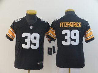 Pittsburgh Steelers #39 black youth jersey