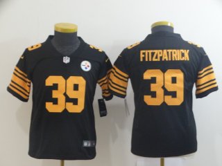 Pittsburgh Steelers #39 color rush youth jersey