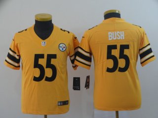 Pittsburgh Steelers #55 inverted youth jersey