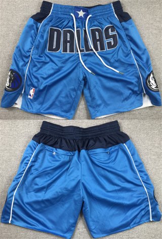 Dallas Mavericks Blue Shorts (Run Small)