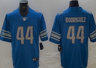 Detroit Lions #44 Blue Vapor Untouchable Limited Stitched Jersey