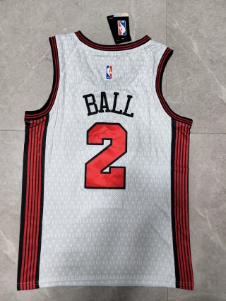 Chicago Bulls #2 ball jersey
