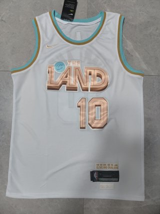 Cleveland Cavaliers #10 white jersey 2