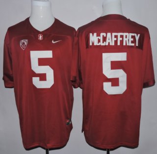 Stanford-Cardinal-5-Christian-McCaffrey-Red-College-Jersey