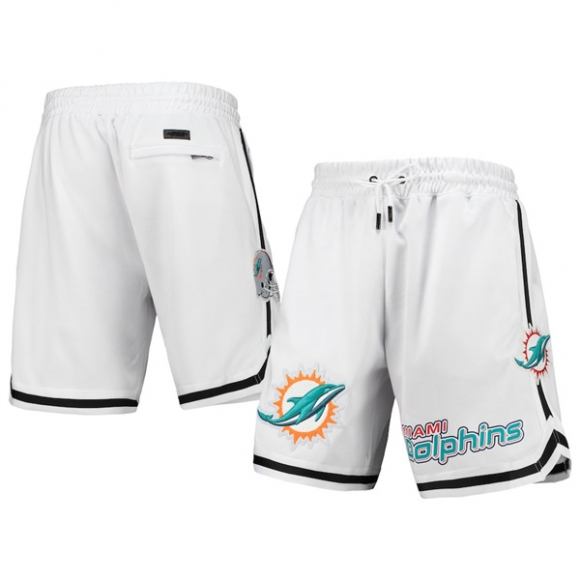 Miami Dolphins White Shorts 2
