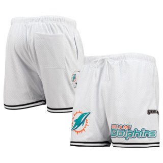 Miami Dolphins White Shorts