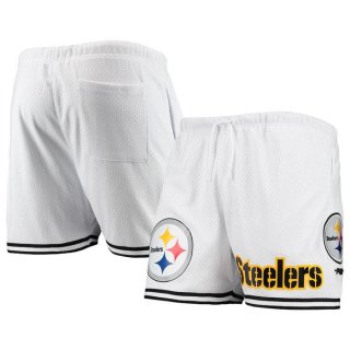 Pittsburgh Steelers White Shorts
