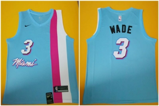 Heat-3-Dwyane-Wade-Blue-Nike-Swingman-Jersey