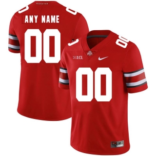 Ohio-State-Buckeyes-Red-Men's-Customized-Nike-College-Football-Jersey