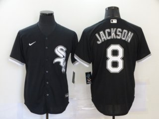 White-Sox-8-Bo-Jackson-Black-2020-Nike-Cool-Base-Jersey