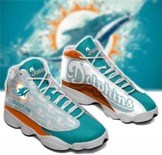 Men's Miami Dolphins Limited Edition JD13 Sneakers 005