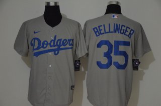 Dodgers-35-Cody-Bellinger gray jersey