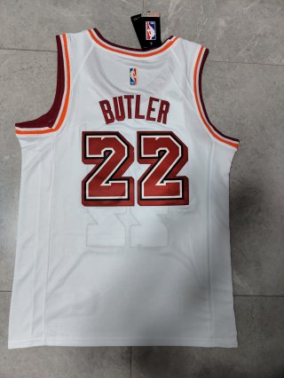 Miami Heat #22 Jimmy Butler white jersey
