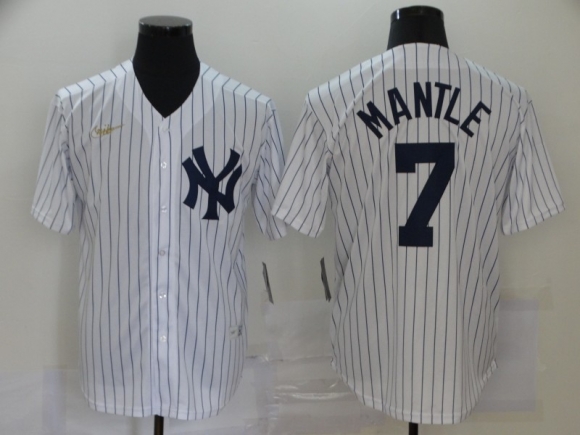Yankees-7-Mickey-Mantle-White-Nike-Cool-Base-Jersey