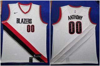 Blazers-00-Carmelo-Anthony-White-2019-20-Nike-Swingman-Jersey