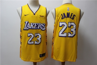 Lakers-23-Lebron-James-Yellow-2019-20-Nike-City-Edition-Swingman-Jersey