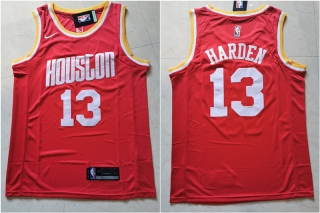 Rockets-13-James-Harden-Red-Nike-Retro-Swingman-Jersey