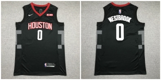 Rockets-0-Russell-Westbrook-Black-Nike-Authentic-Jersey