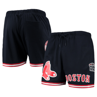 Boston Red Sox Navy Team Logo Mesh Shorts
