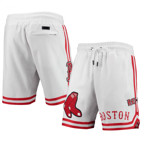 Boston Red Sox White Shorts