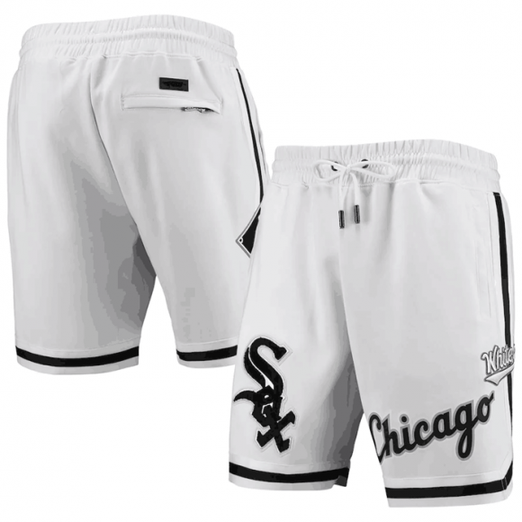 Chicago White Sox White Team Shorts