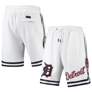 Detroit Tigers White Team Shorts