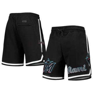 Miami Marlins Black Shorts