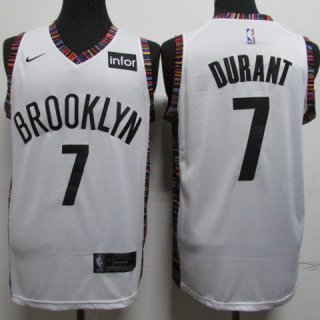 Nets-7-Kevin-Durant-White-City-Edition-Nike-Swingman-Jersey