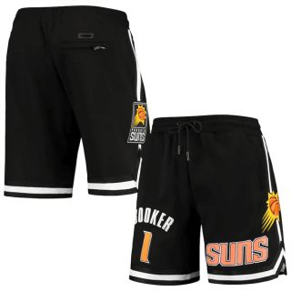 Phoenix Suns #1 Devin Booker Black Shorts