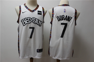 Nets-7-Kevin-Durant-White-2019-20-City-Edition-Nike-Swingman-Jersey