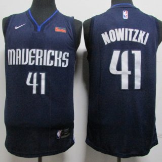 Mavericks-41-Dirk-Nowitzki-Navy-Nike-Swingman-Jersey