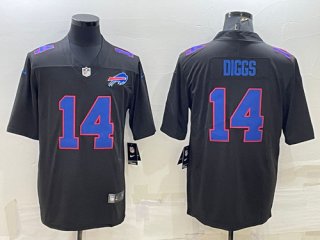 Buffalo Bills #14 Stefon Diggs Black Vapor Untouchable Limited Stitched Jersey