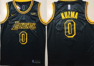 Lakers-0-Kyle-Kuzma-Black-Nike-City-Edition-Swingman-Jersey