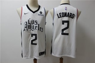 Clippers-2-Kawhi-Leonard-White-City-Edition-Nike-Swingman-Jersey