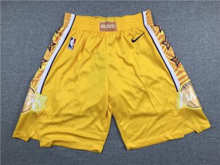 Lakers-Yellow-City-Edition-Nike-Swingman-Shorts
