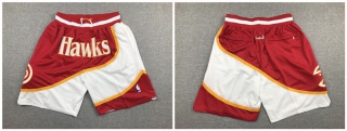 Hawks-Red-Just-Don-Mesh-Shorts