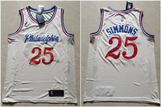 76ers-25-Ben-Simmons-Cream-2019-20-City-Edition-Nike-Swingman-Jersey