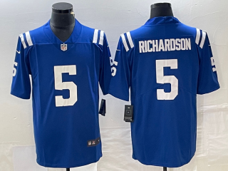 Indianapolis Colts #5 Anthony Richardson vapor blue limited jersey