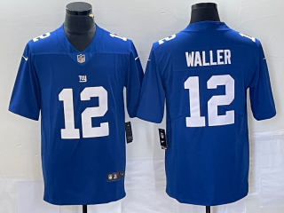 New York Giants #12 Darren Waller Blue vapor limited jersey